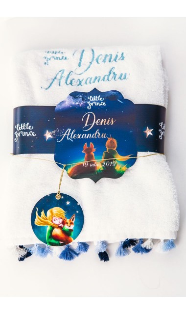 Trusou de botez pentru baieti inspirat din cartea Le petit Prince, Micul Print 3